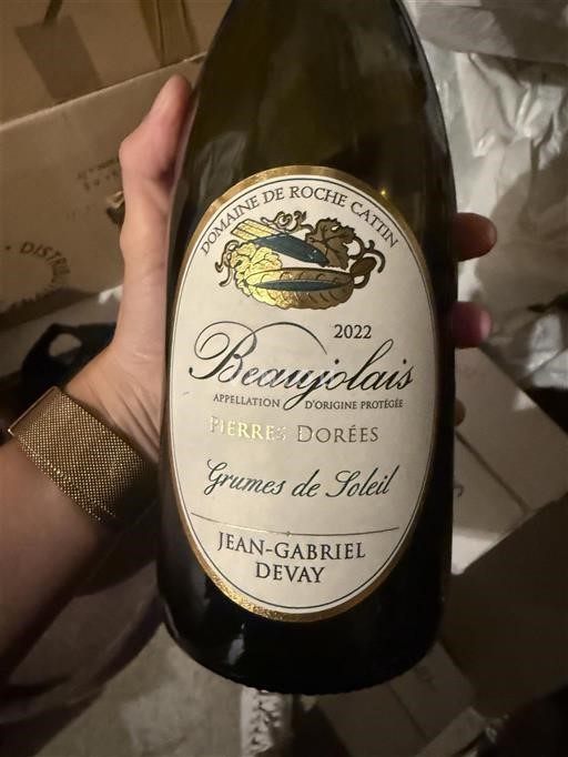 Beaujolais Domaine Roche Cattin Grumes de Soleil 2022