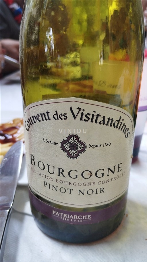 Bourgondië Bourgogne Patriarche Père & Fils Couvent des Visitandines 2012