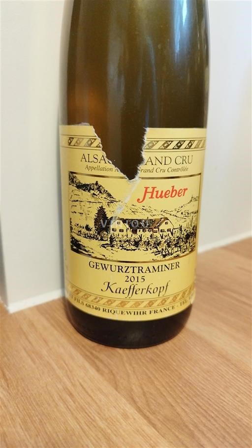 Alsace Alsace Grand Cru Grand Cru Hueber Kaefferkopf 2015