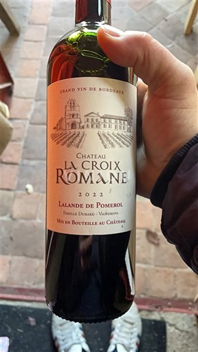Bordeaux Lalande-de-pomerol Château La Croix Romane 2022