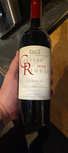 Bordeaux Château Le Luc Regula Le Bois Sacré 2020