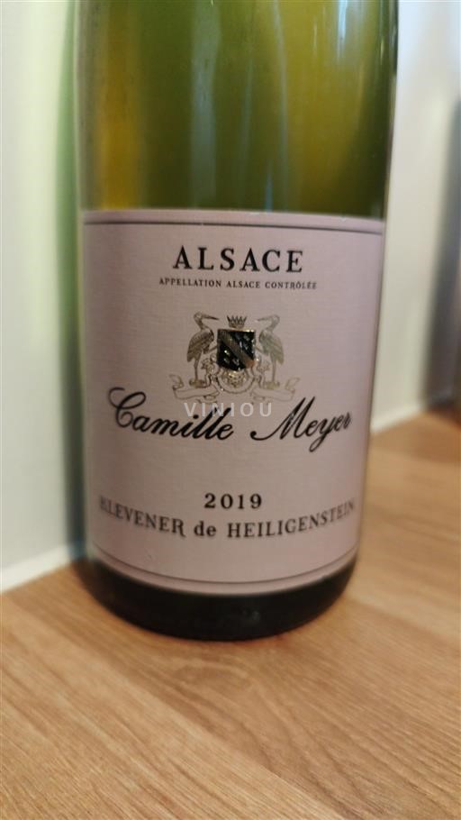 Alsacia Camille Meyer Klevener de Heiligenstein 2019