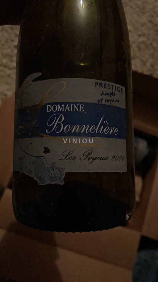 Loiretal Saumur-Champigny Domaine La Bonnelière Les Poyeux 2006