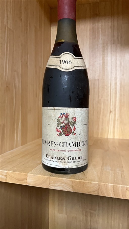 Borgoña Gevrey-Chambertin Charles Gruber 1966