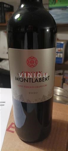 Bordeaux Saint-Émilion Grand Cru Grand Cru La Croix de Montlabert 2020