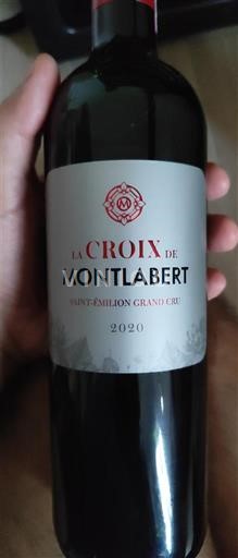 Bordeaux Saint-Émilion Grand Cru Grand Cru La Croix de Montlabert 2020