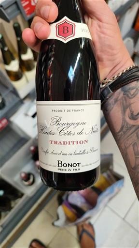Bourgondië Hautes Côtes de Nuits Grand Cru Bonot Père & Fils Tradition 2023