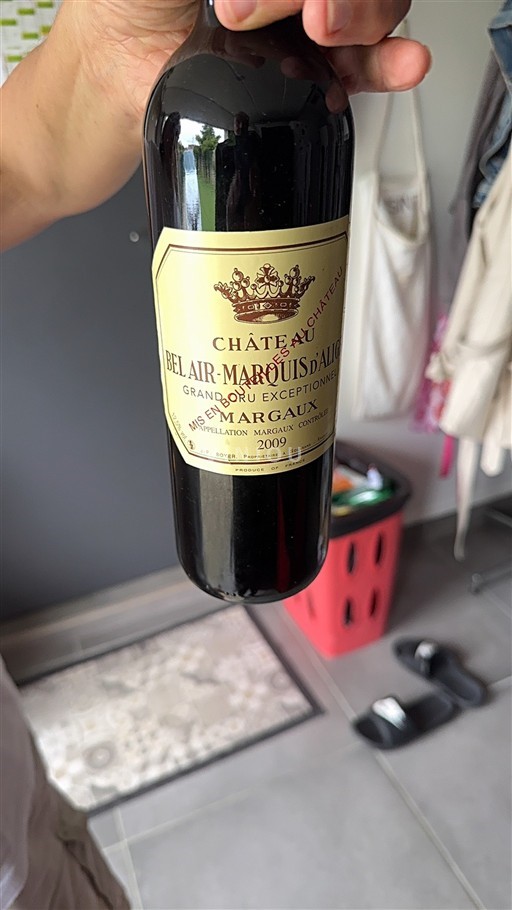 Bordeaux Margaux Château Bel Air-Marquis Aligre 2009