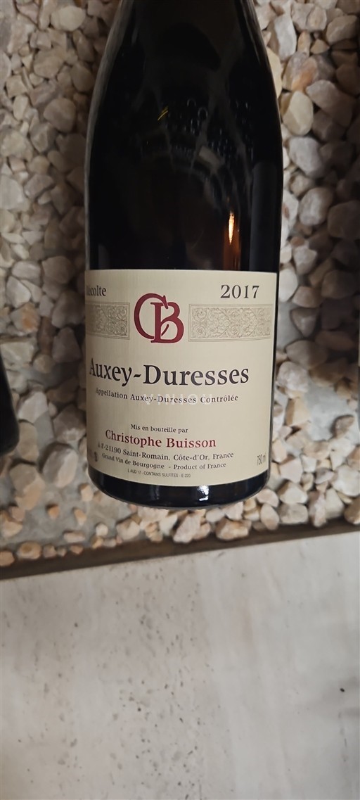 Burgund Auxey-Duresses Christophe Buisson 2017