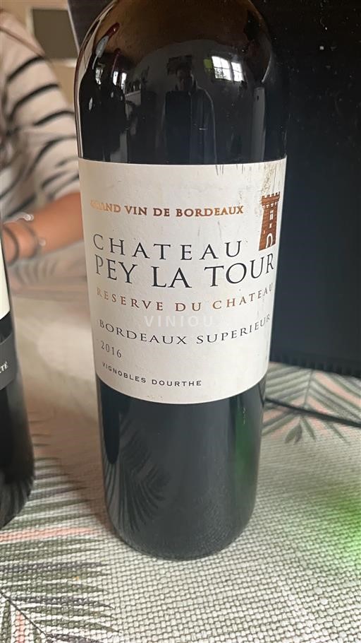 Burdeos Bordeaux superior Château Pey la Tour Réserve du Château 2016