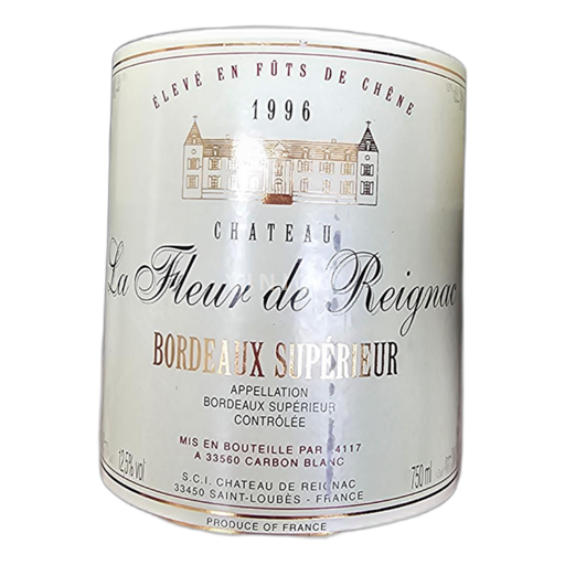 Bordeaux Bordeaux Supérieur Château La Fleur de Reignac 1996