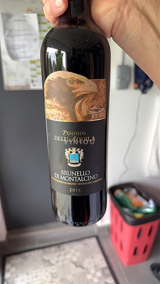 Tuscan Wines Brunello di Montalcino Poggio dell'Aquila 2014