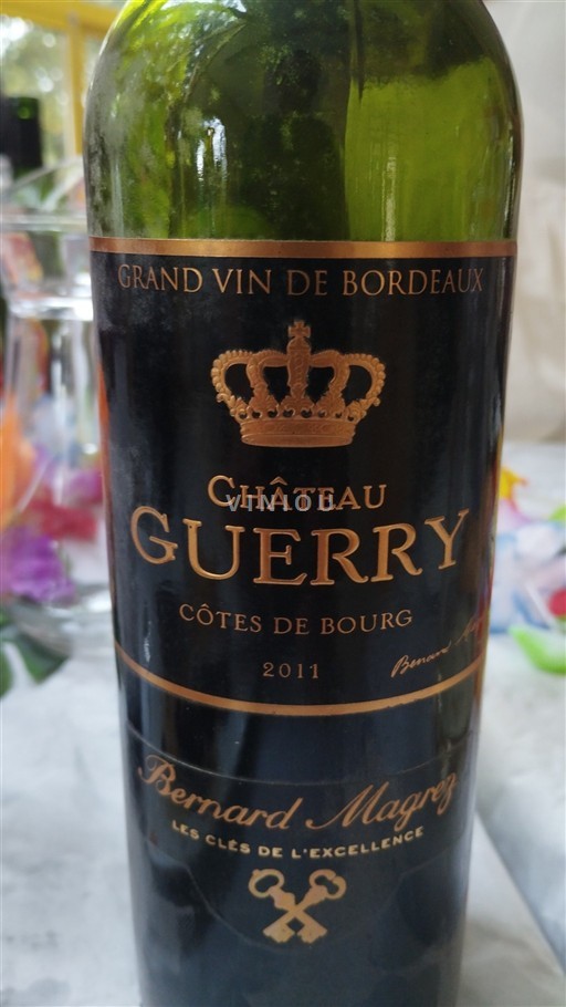 Burdeos Côtes-de-bourg Château Guerry 2011