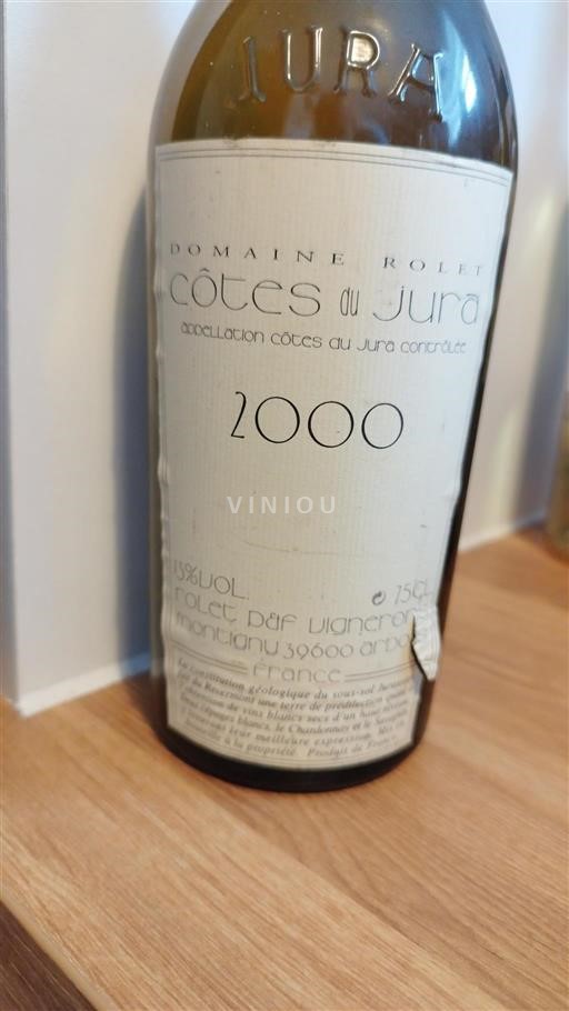 Jura Côtes-du-jura Domaine Rolet 2000