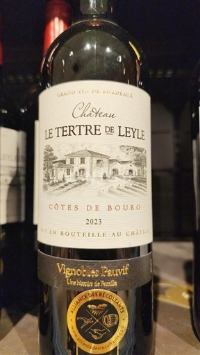 Bordeaux Côtes-de-bourg Château Le Tertre de Leyle 2023
