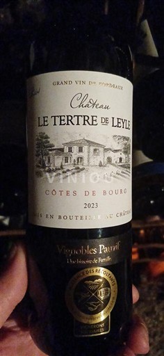 Bordeaux Côtes-de-bourg Château Le Tertre de Leyle 2023