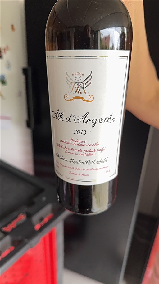 Bordeaux Château Mouton Rothschild Aile d'Argent 2013