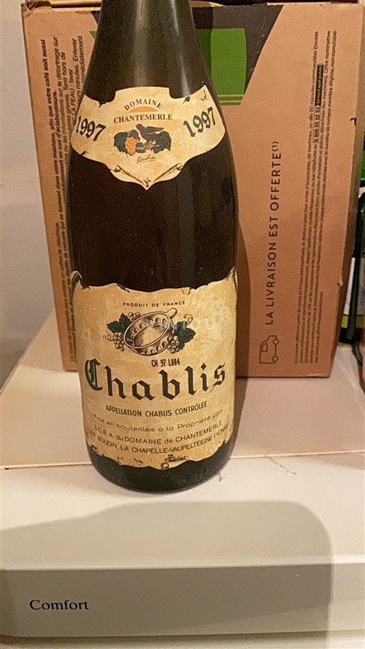 Borgoña Chablis Domaine Chantemerle 1997