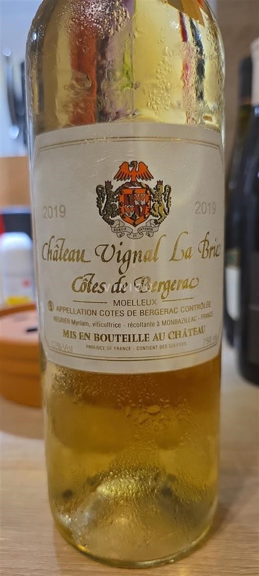 Zuidwest-Frankrijk Côtes-de-Bergerac Château Vignal La Brie 2019