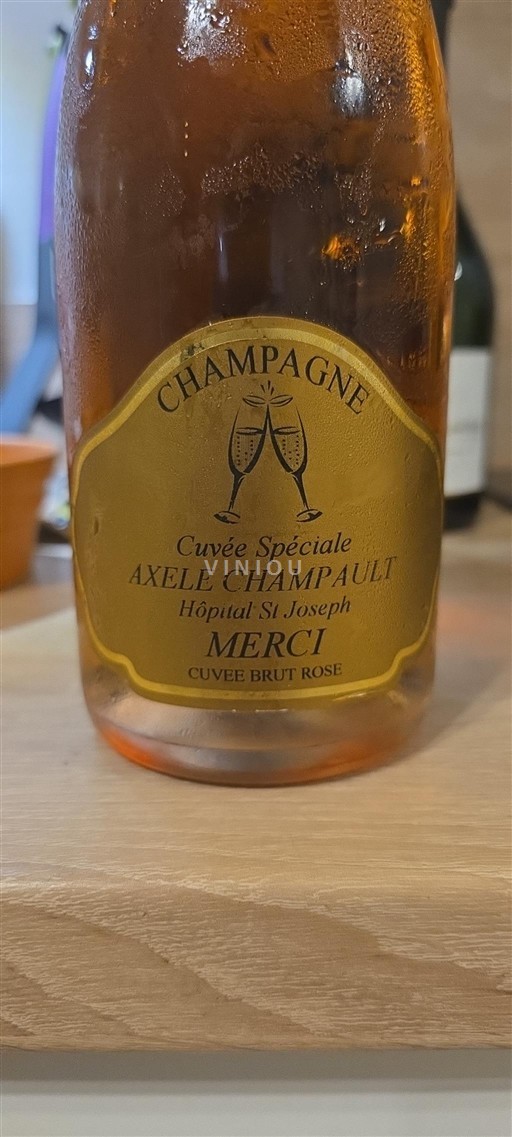 Champaña Champán Cuvée Spéciale Axele Champault Sin añada
