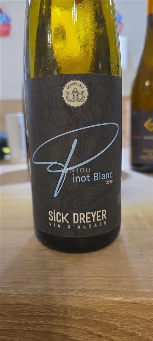 Alsace Sick Dreyer Pinot Blanc 2020