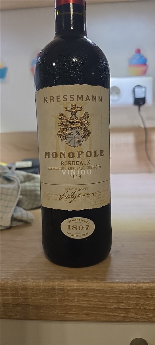 Bordeaux Kressmann Monopole 2019