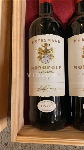 Bordeaux Kressmann Monopole 2019
