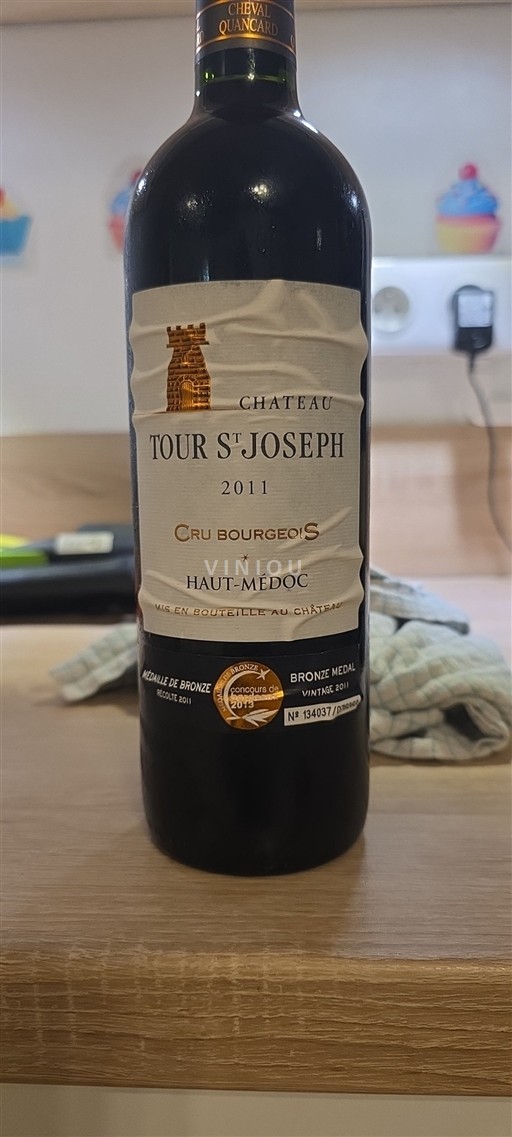 Burdeos Haut-Médoc Cru Bourgeois Tour St Joseph 2011