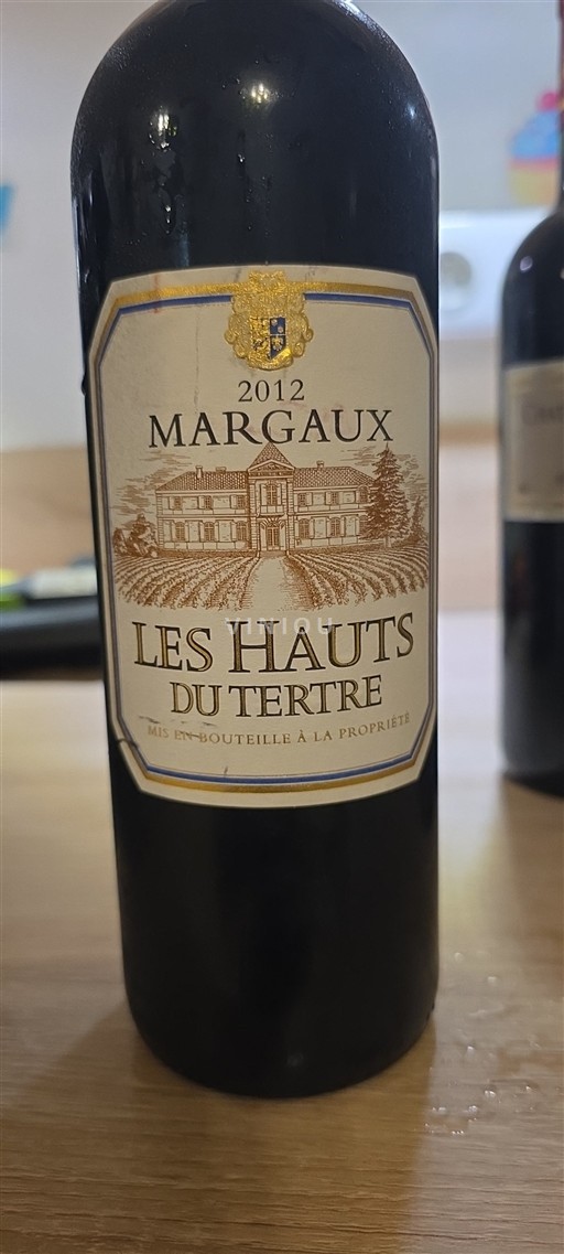 Burdeos Margaux Château Tertre Les Hauts du Tertre 2012