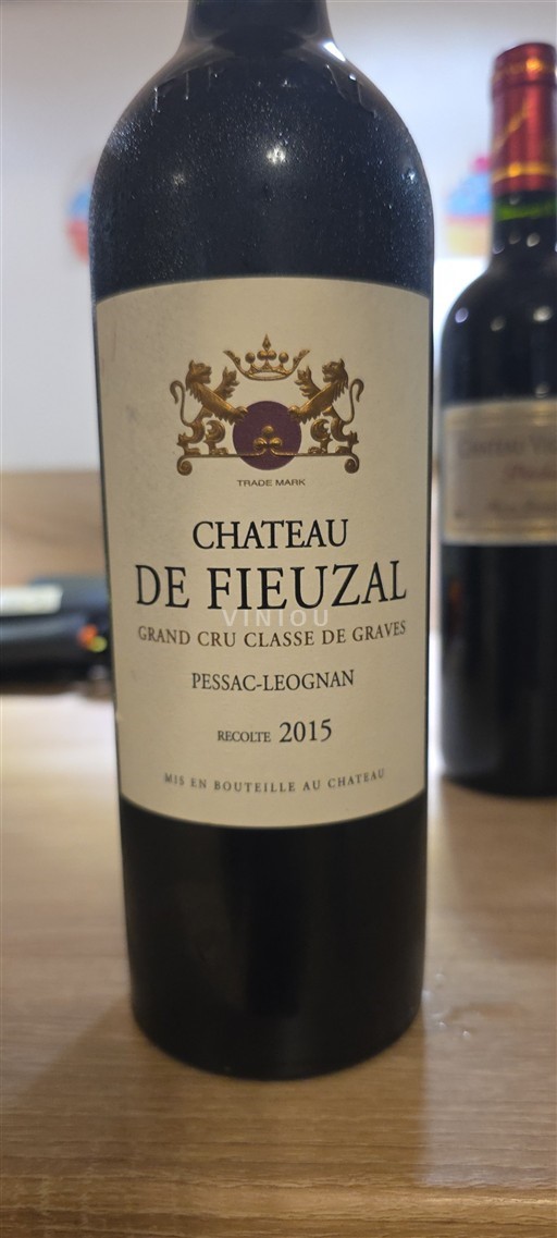 Bordeaux Pessac-Léognan Château Fieuzal Grand cru classe de graves 2015