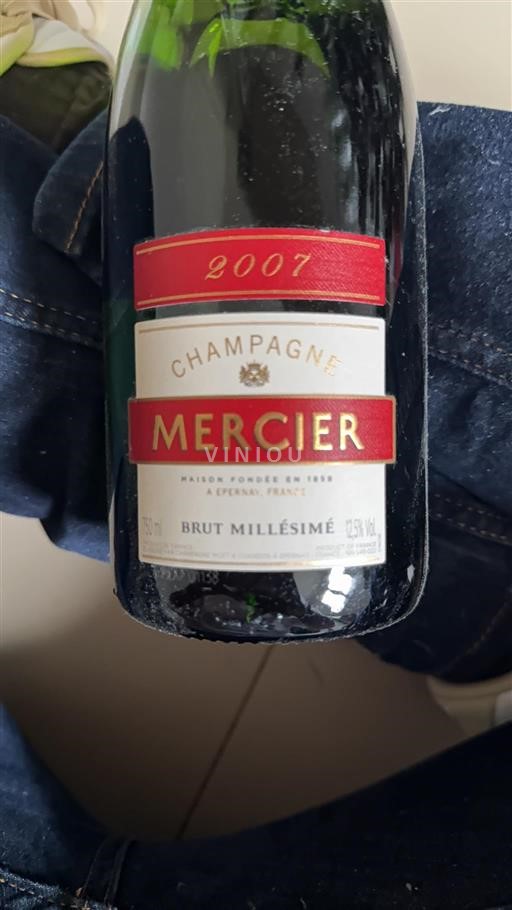 Champagne Mercier Brut Millésimé 2007