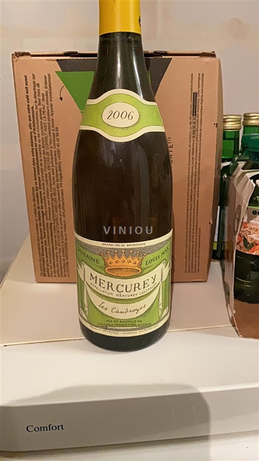 Burgundsko Mercurey Domaine Louis Max Les Caudroyes 2006