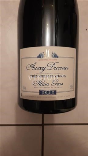 Borgogna Auxey-Duresses Alain Gras Très Vieilles Vignes 2022