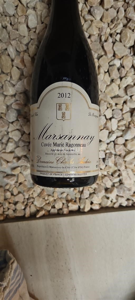 Burgund Marsannay Village Domaine Charles Audoin Marie Ragonneau 2012