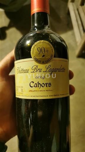 Sudoeste Cahors Château Bru Lagardette 2014