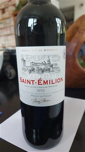 Bordeaux Saint-Émilion Maison Bouey 2022