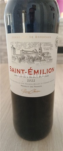 Bordeaux Saint-Émilion Maison Bouey 2022