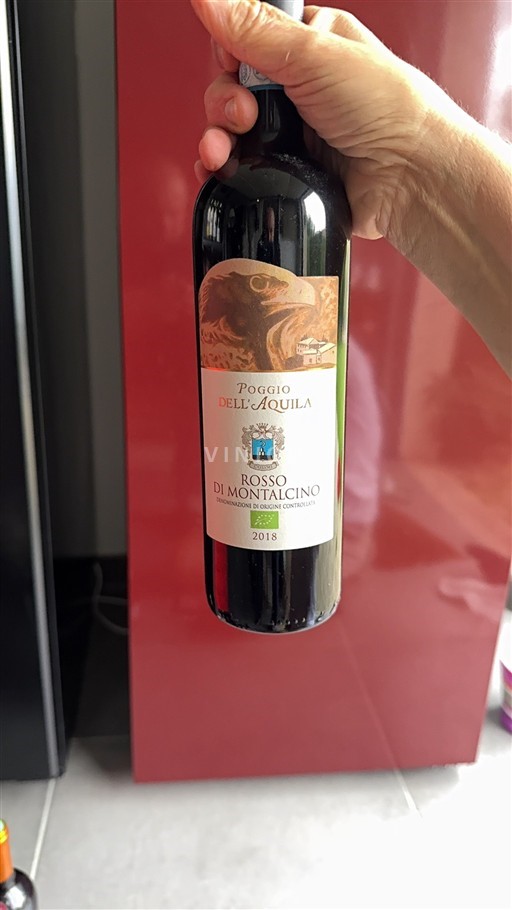 Tuscany Rosso di Montalcino Poggio dell'Aquila 2018