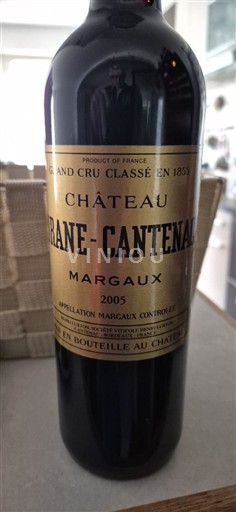 Bordeaux Margaux Grand Cru Château Brane-Cantenac 2005