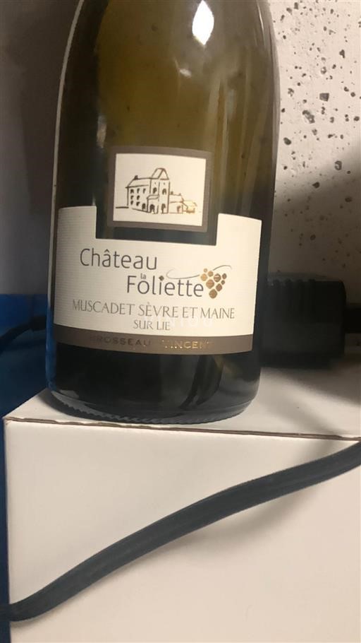 Valle della Loira Muscadet Sèvre et Maine Château La Foliette Senza annata