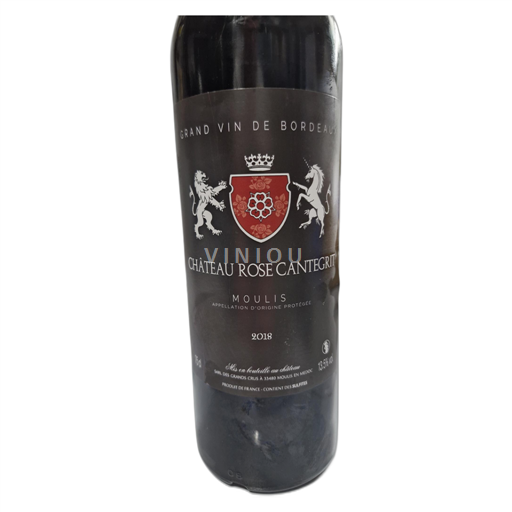 Bordeaux Nespecifikováno Château Rose Cantegrit Moulis 2018