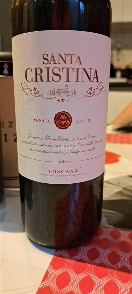 Toscana Ospecificerad Santa Cristina Annata 2013