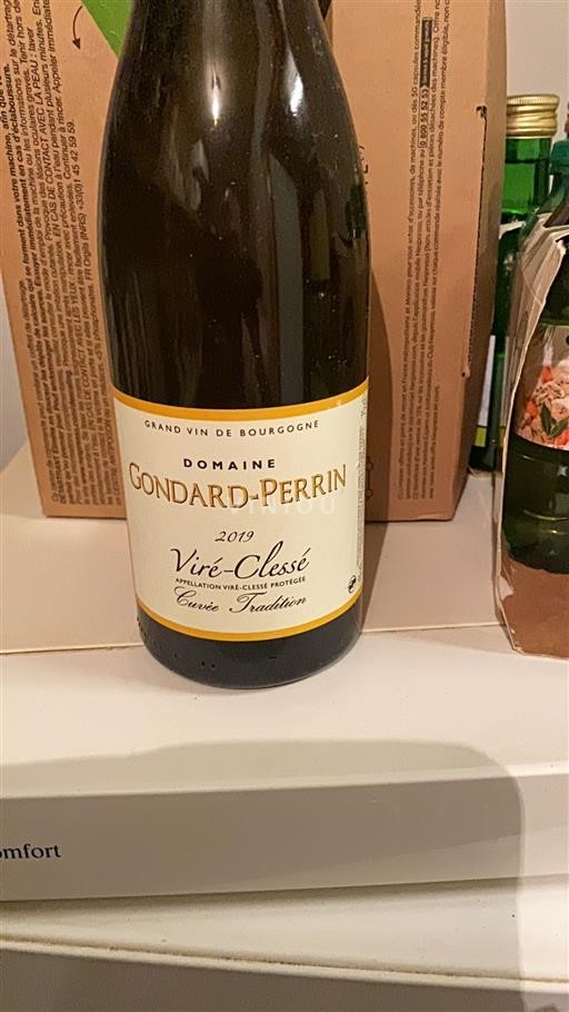 Burgundi Viré-clessé Domaine Gondard-Perrin Tradition 2019