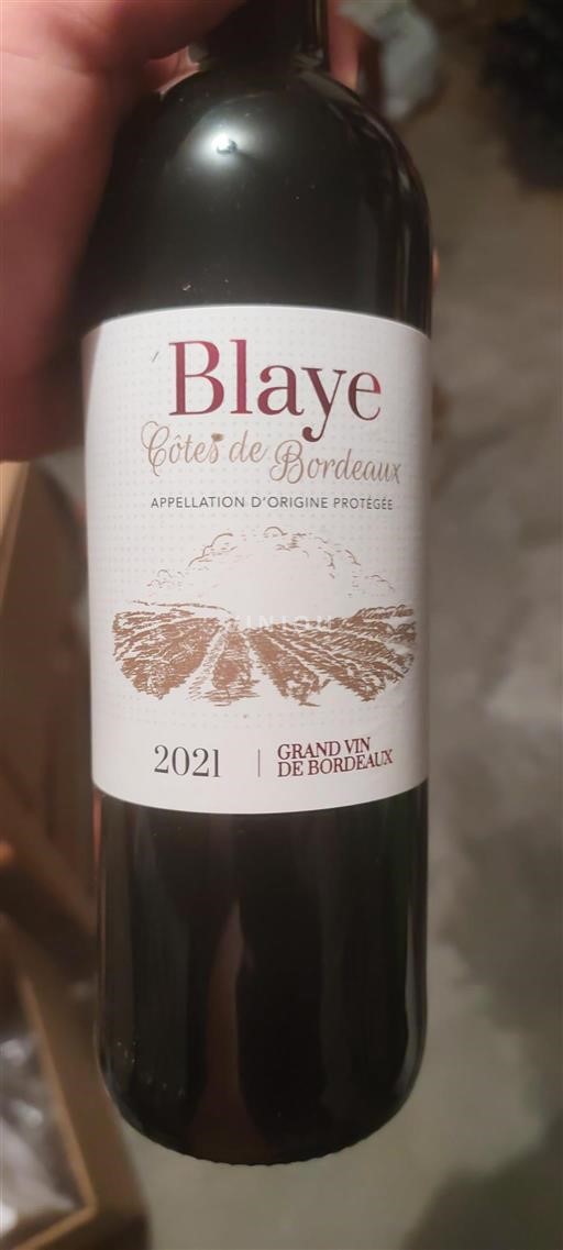 Burdeos Blaye-Côtes de Burdeos Popon 2021