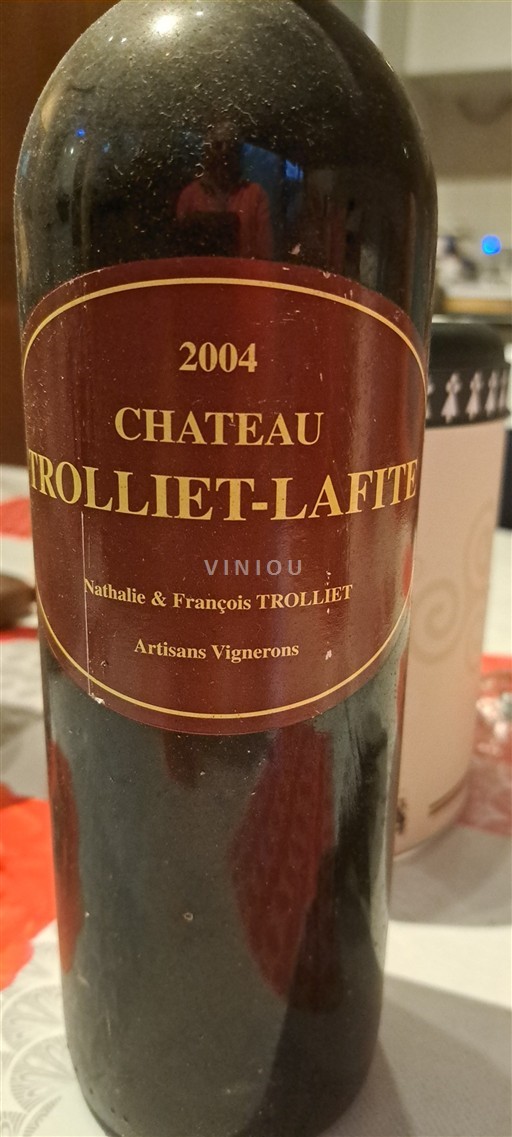 Bordeaux Château Trolliet-Lafite 2004