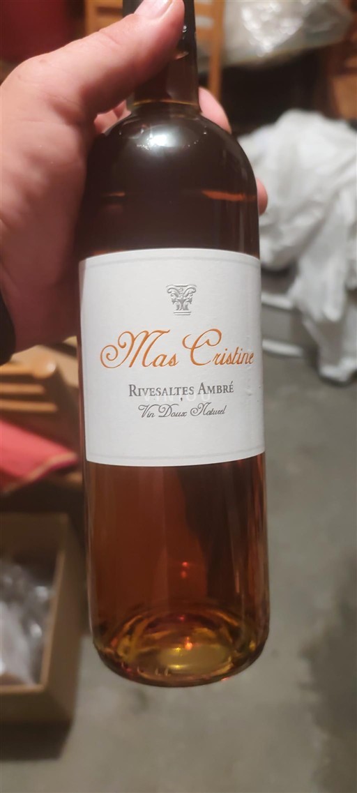 Roussillon Rivesaltes Mas Cristine Rivesaltes Ambré Ohne Jahrgang