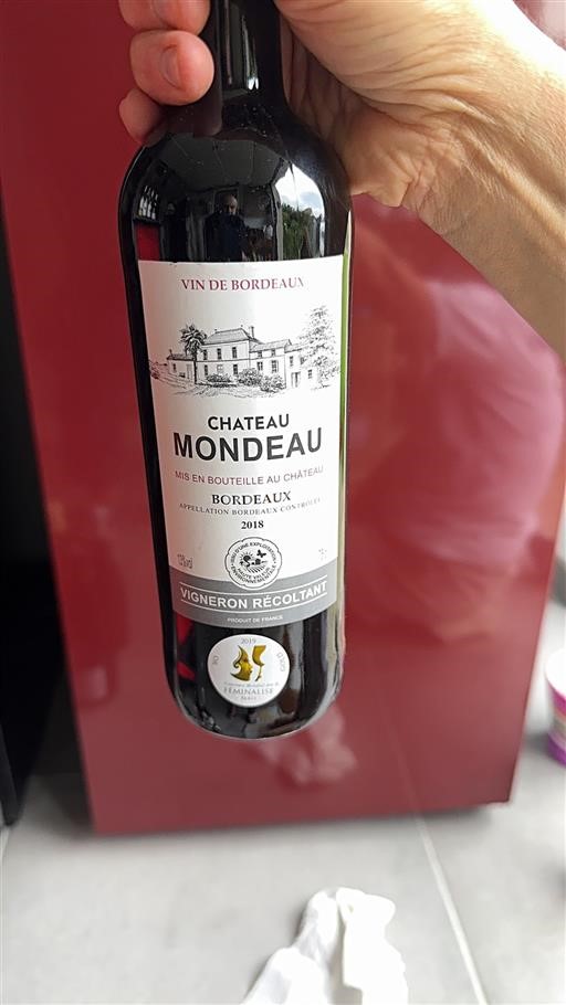 Bordeaux Château Mondeau 2018