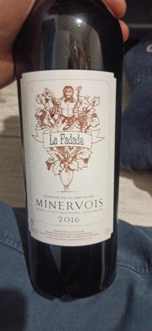 Langvedok Minervois Domaine La Santoline La Fadade 2016