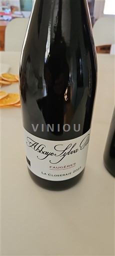 Languedoc Faugères Abbaye Sylva Plana La Closeraie 2023