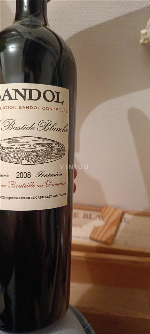 Provence Bandol La Bastide Blanche Fontanéou 2008